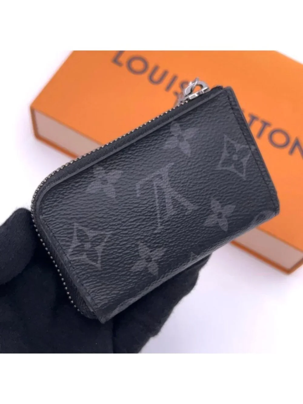 Louis Vuitton Eclipse Portomonejour Coin Purse